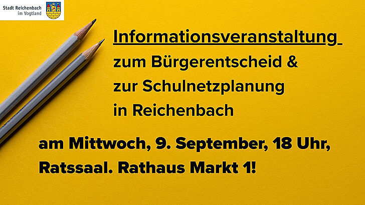 Informationsveranstaltung zum Bürgerentscheid am 9. September